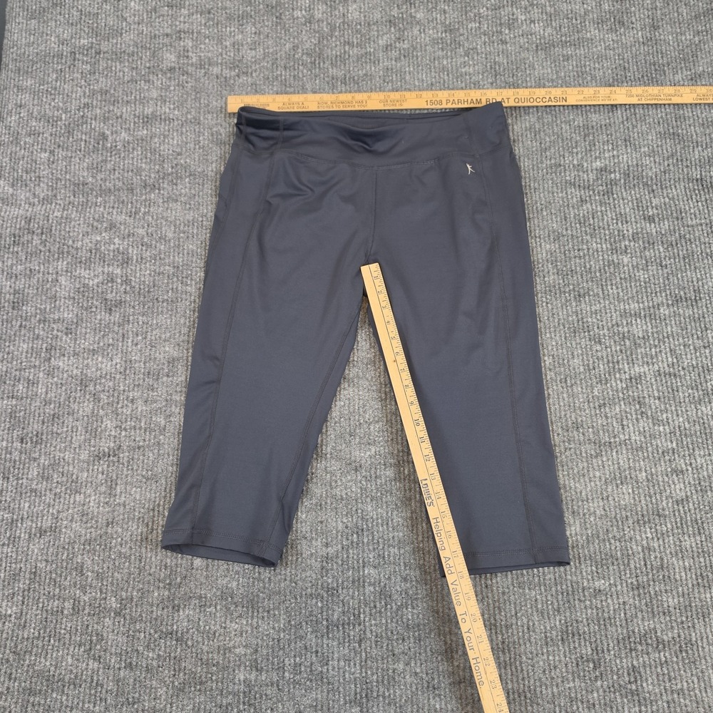 Danskin Now Size Large 12-14 Misses Black Dri More Fitted Leggings - Picture 3 of 9